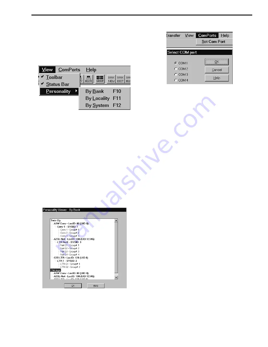 E.F. Johnson LTR-NET 8170 Service  Manual Addendum Download Page 51