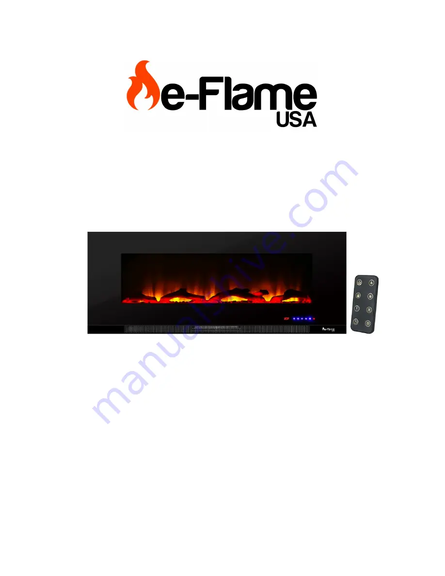 e-Flame USA EF-BLT13-36 Скачать руководство пользователя страница 1