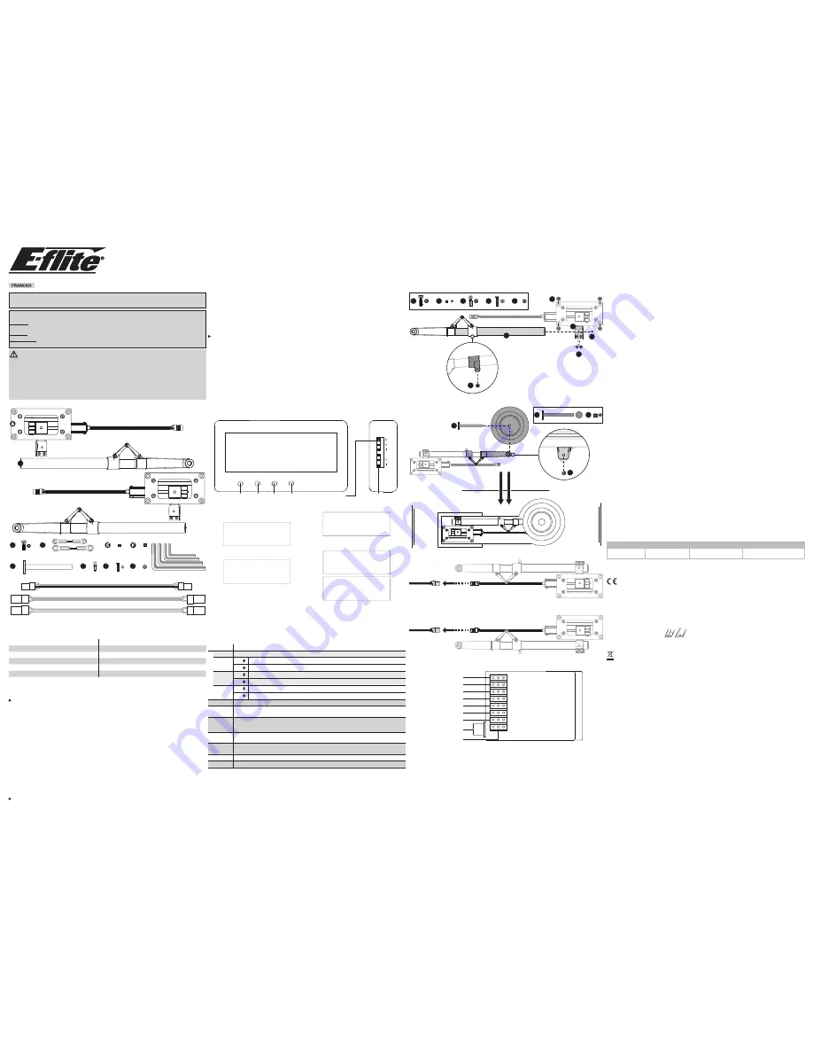 E-FLITE EFLG700 Скачать руководство пользователя страница 3