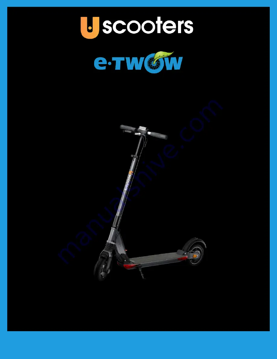 e-TWOW Uscooters Booster GT Скачать руководство пользователя страница 1