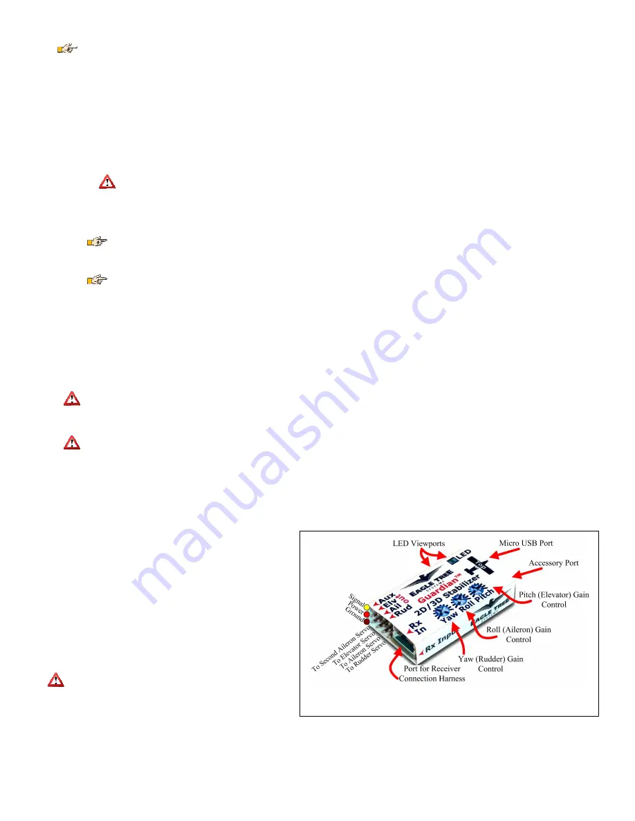 Eagle Tree Systems Guardian Manual Download Page 3