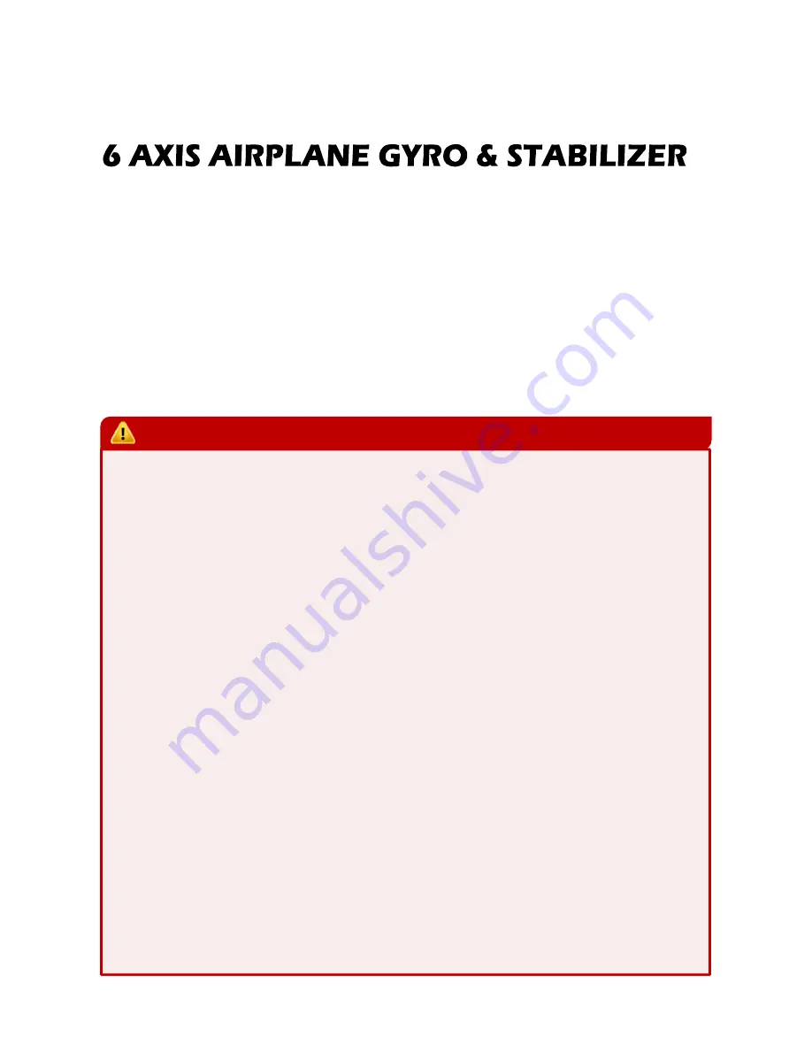 Eagle A3 Pro Instruction Manual Download Page 1