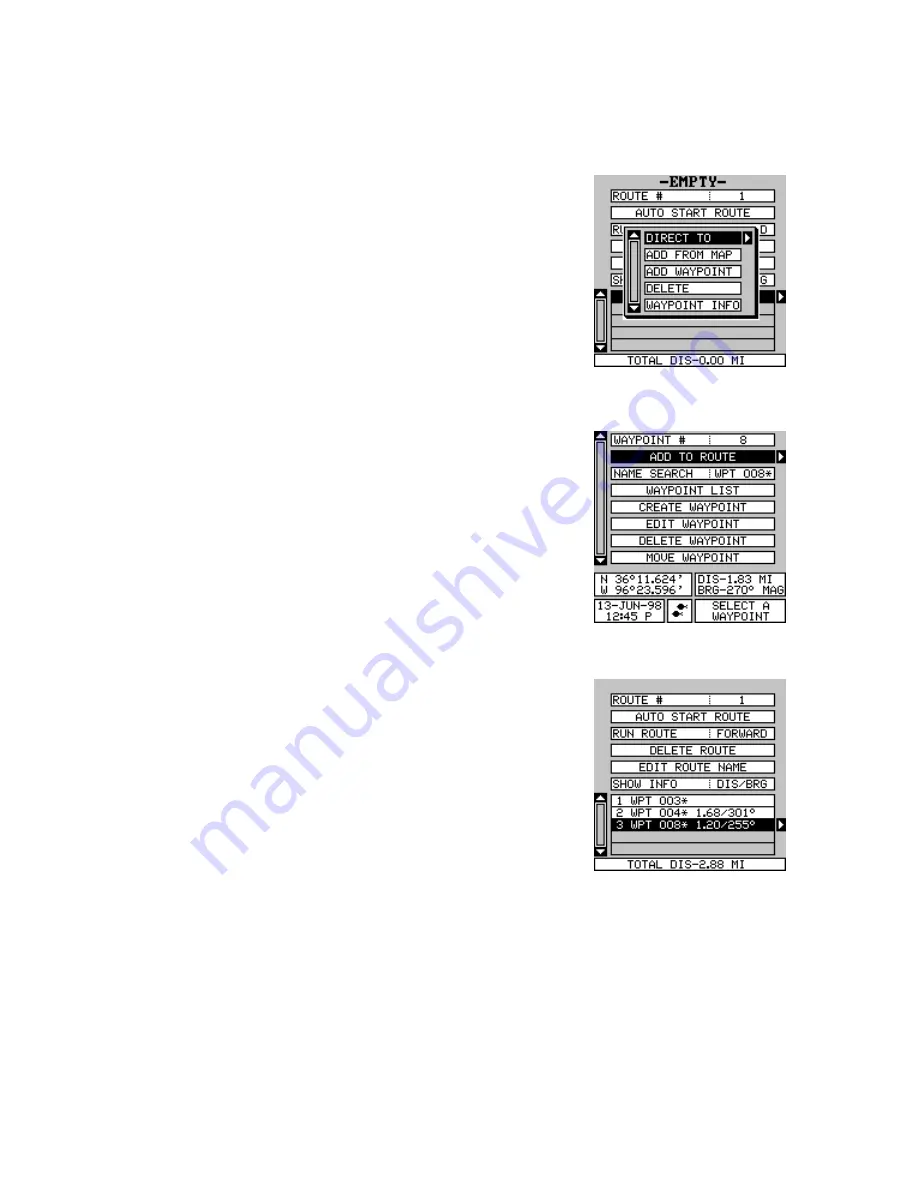 Eagle IntelliMap Journey Installation And Operation Instructions Manual Download Page 50