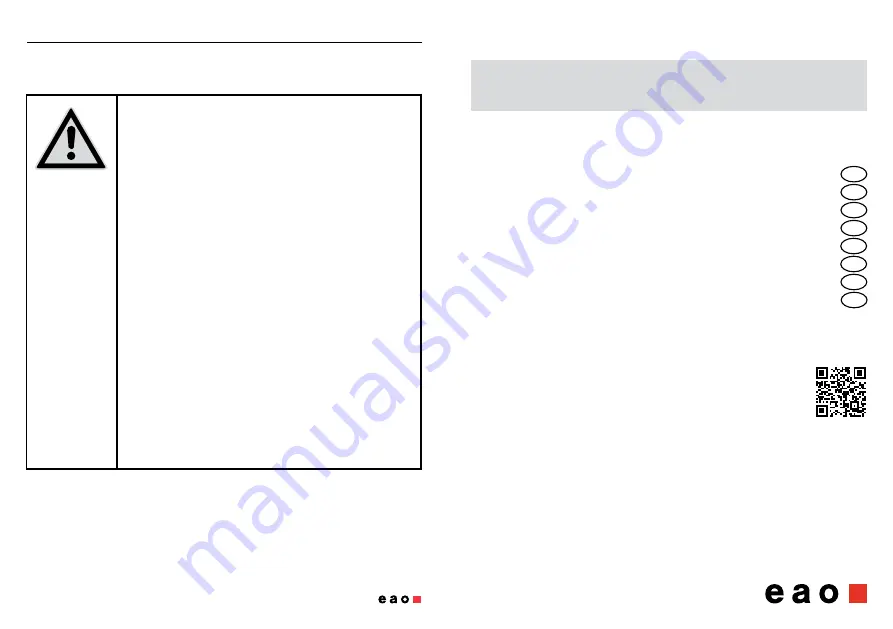 eao 61 Series Assembly Instruction Download Page 1