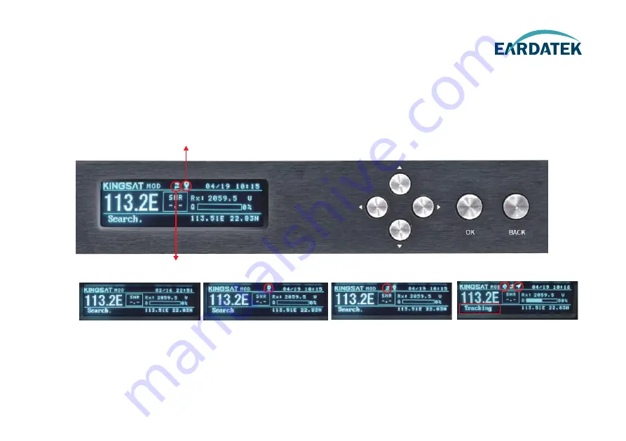 EARDATEK KINGSAT P6 Quick Installation Download Page 31