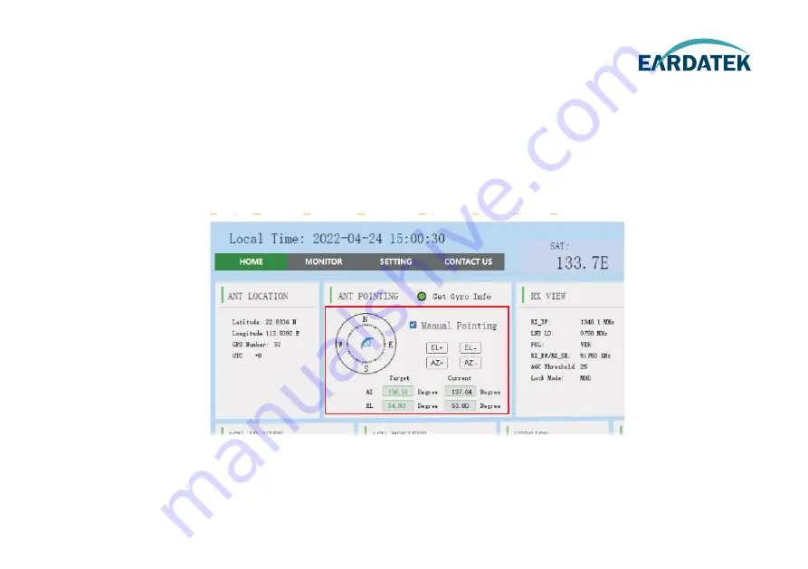 EARDATEK KINGSAT P6 Скачать руководство пользователя страница 83