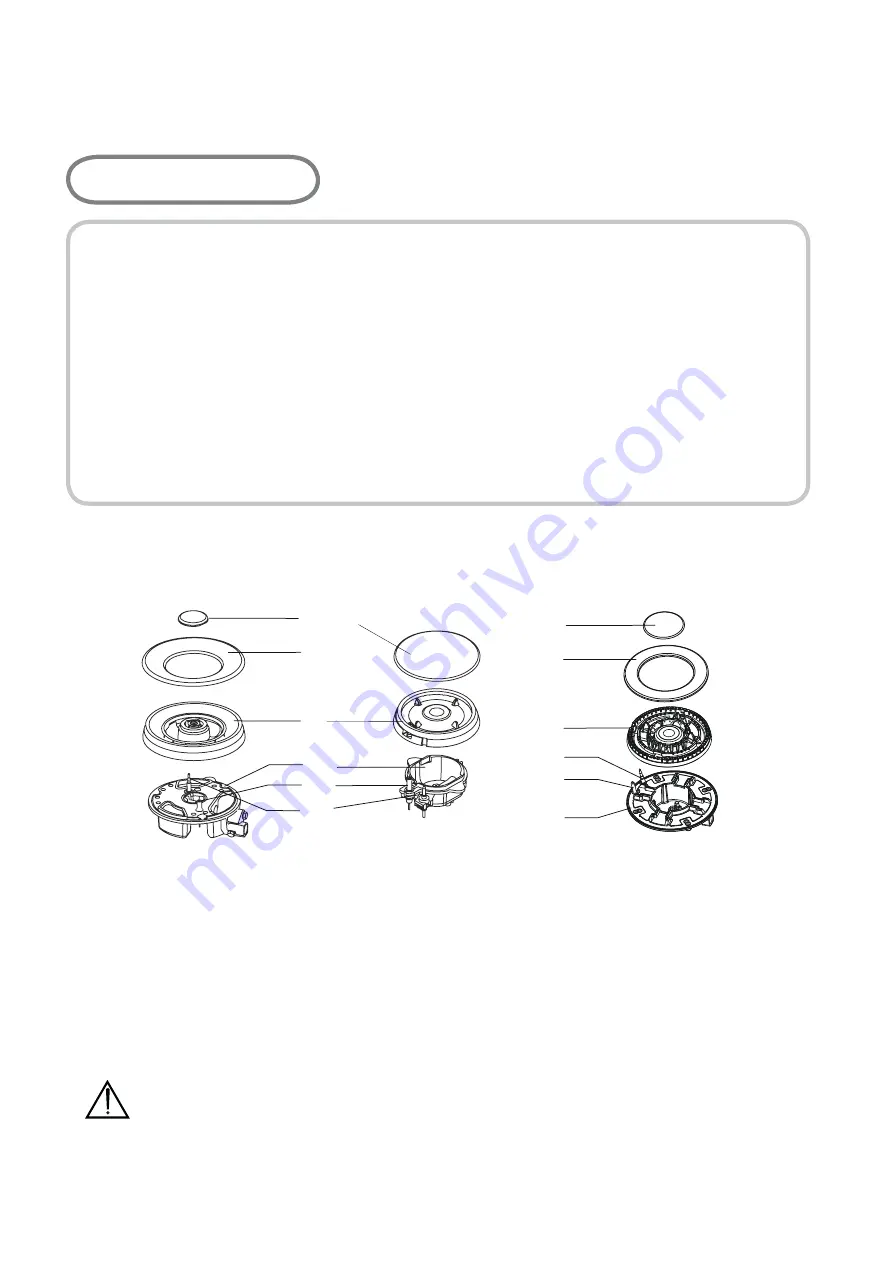 EAS Electric EMH364CGB Instruction Manual Download Page 61