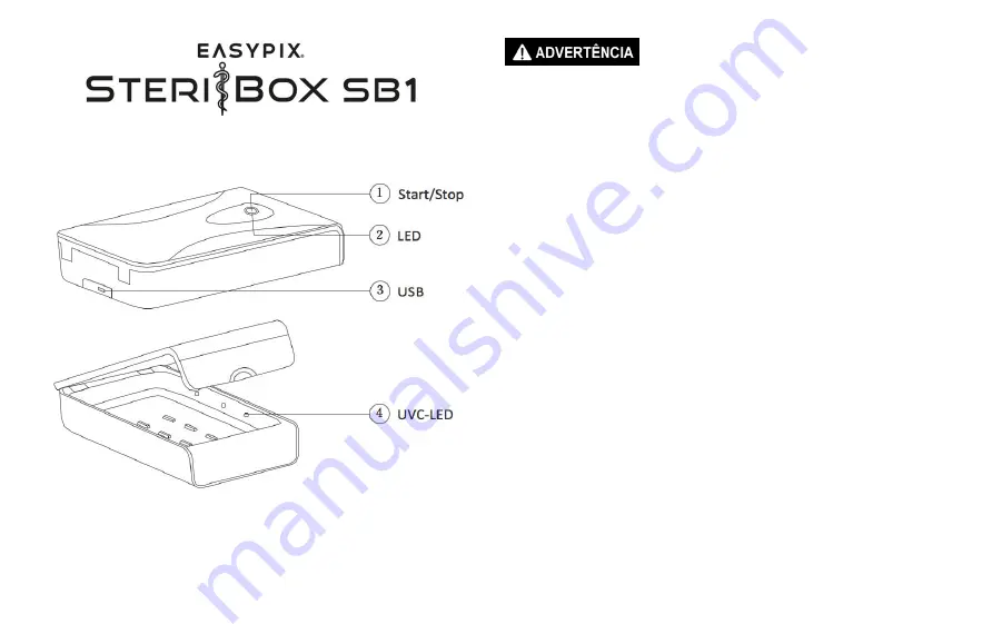 Easypix SteriBox SB1 Скачать руководство пользователя страница 15