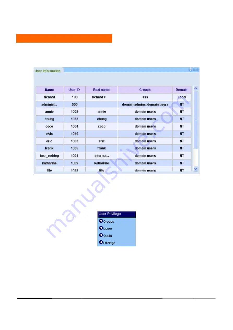 easyRAID NAS easyRAID FN-420GT Operation Manual Download Page 73