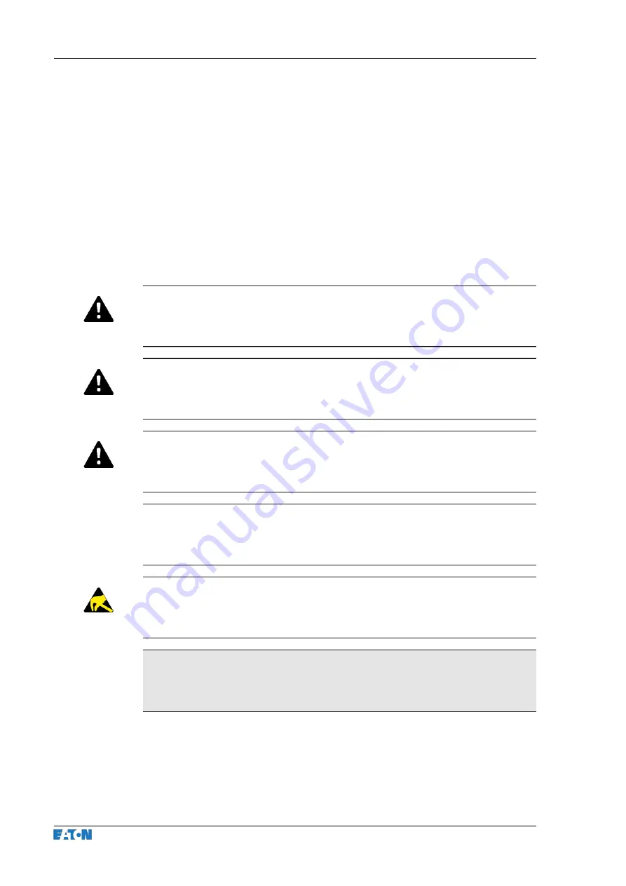 Eaton EVC-M-32S2R2350 Operating Instructions Manual Download Page 54