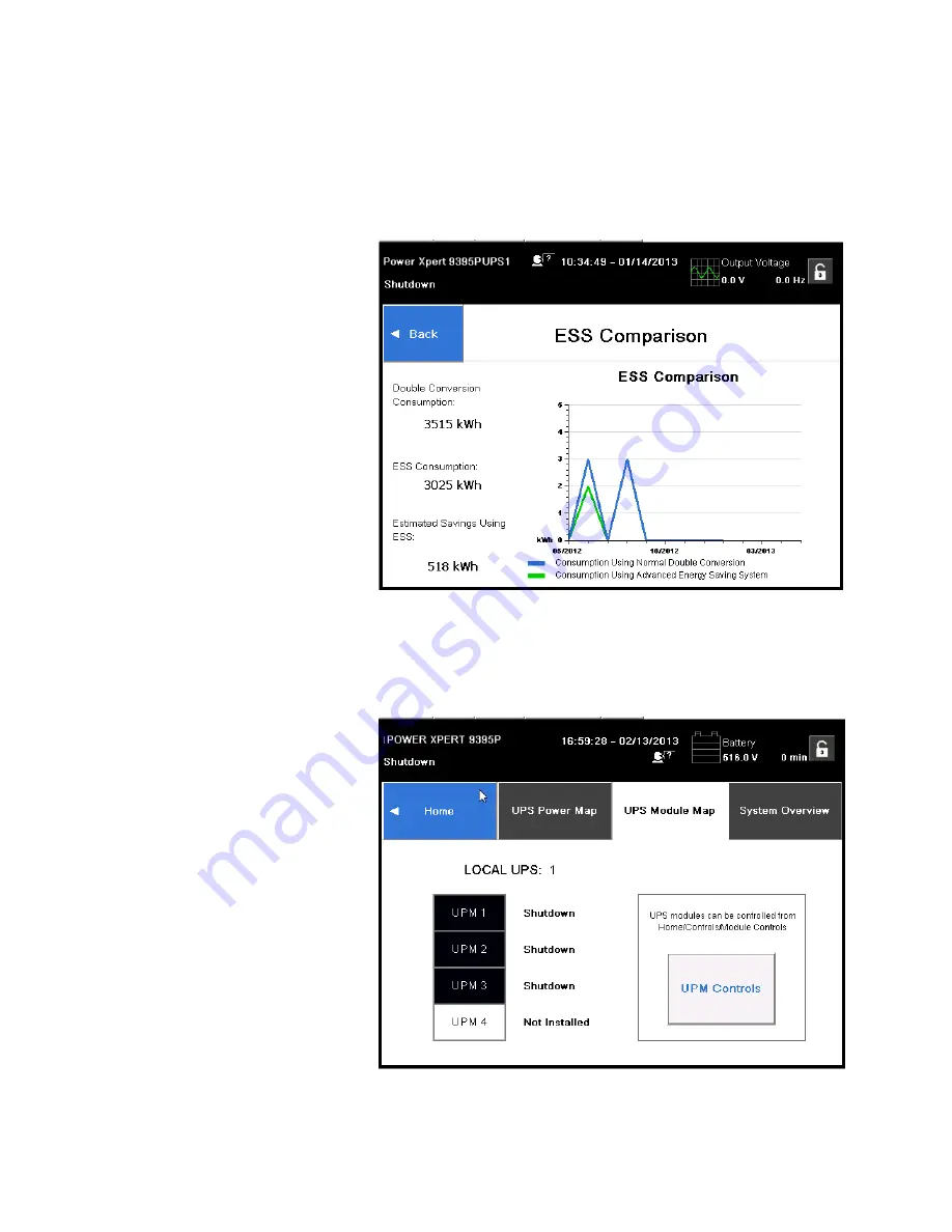 Eaton Power Xpert 9395P Installation And Operation Manual Download Page 145