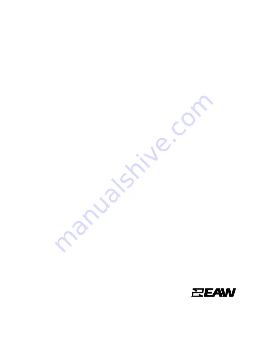 EAW DSA230i Owner'S Manual Download Page 52