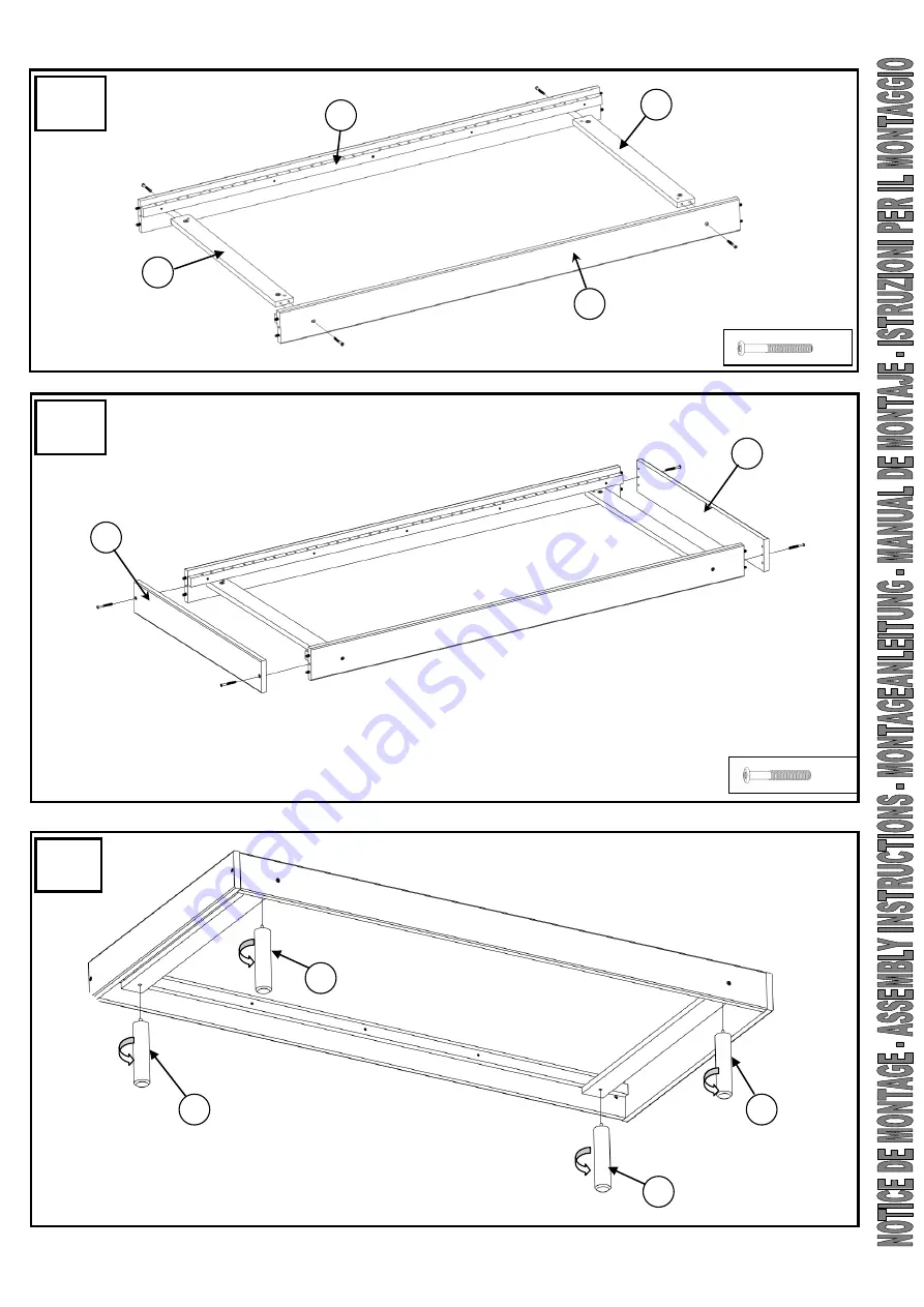 Ebac DECOKIT 90X190 Assembly Instructions Download Page 3