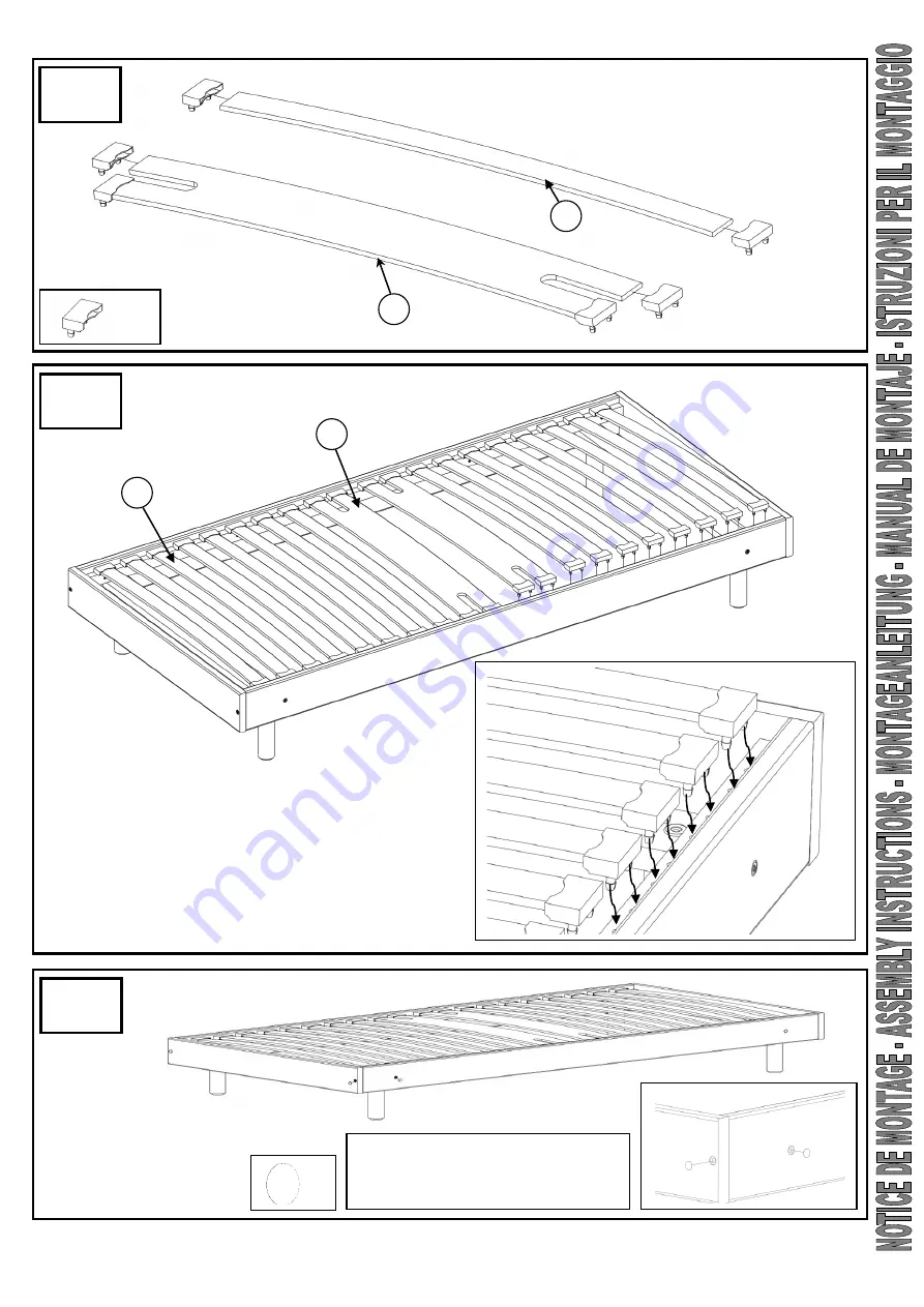 Ebac DECOKIT 90X190 Assembly Instructions Download Page 4