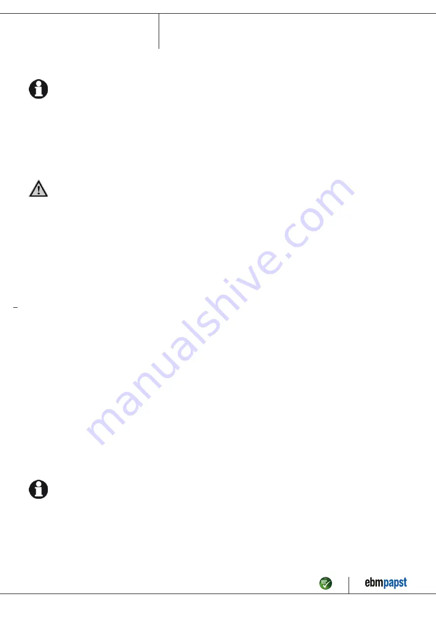 ebm-papst A4D450-AU01-01 Operating Instructions Manual Download Page 12