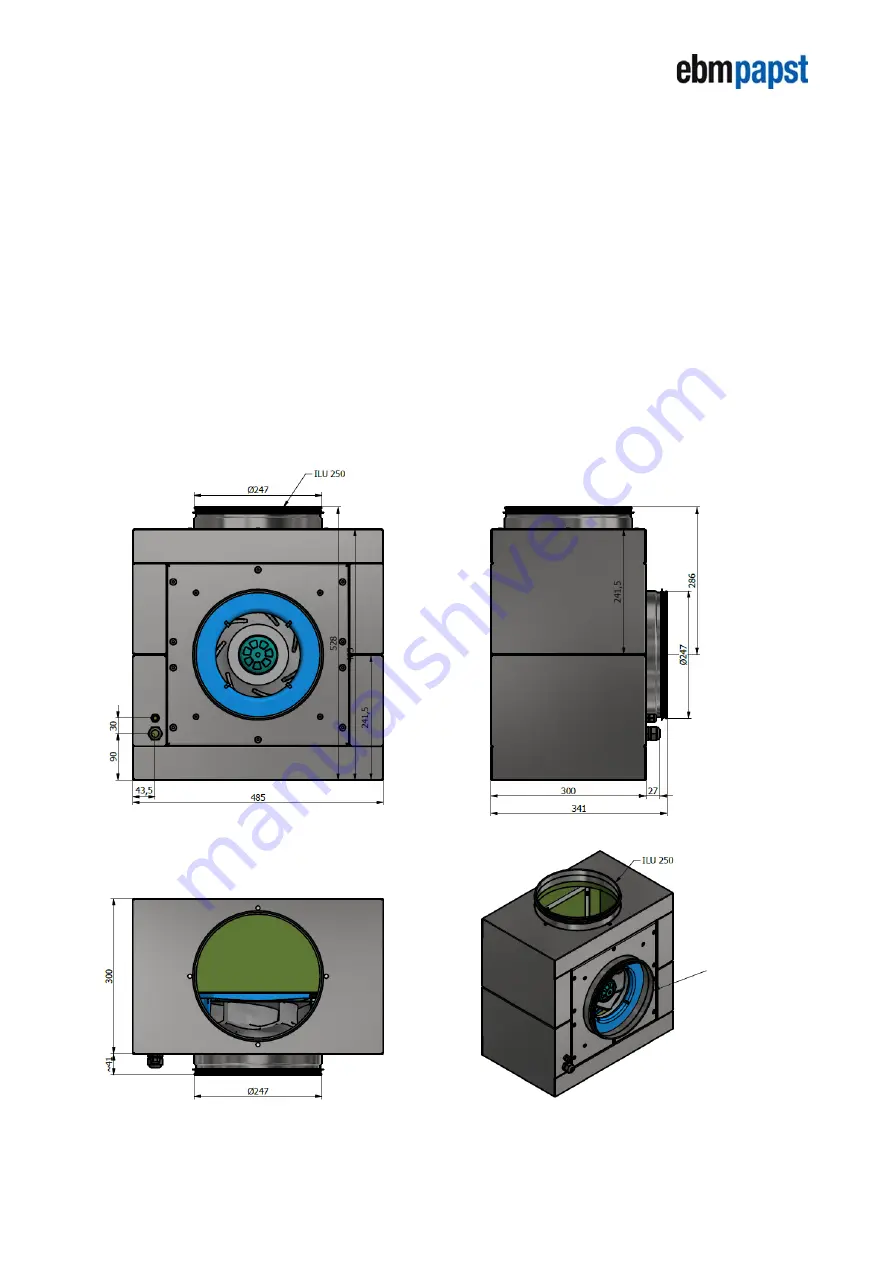 ebm-papst BF500R-250RE0707 User Manual Download Page 6