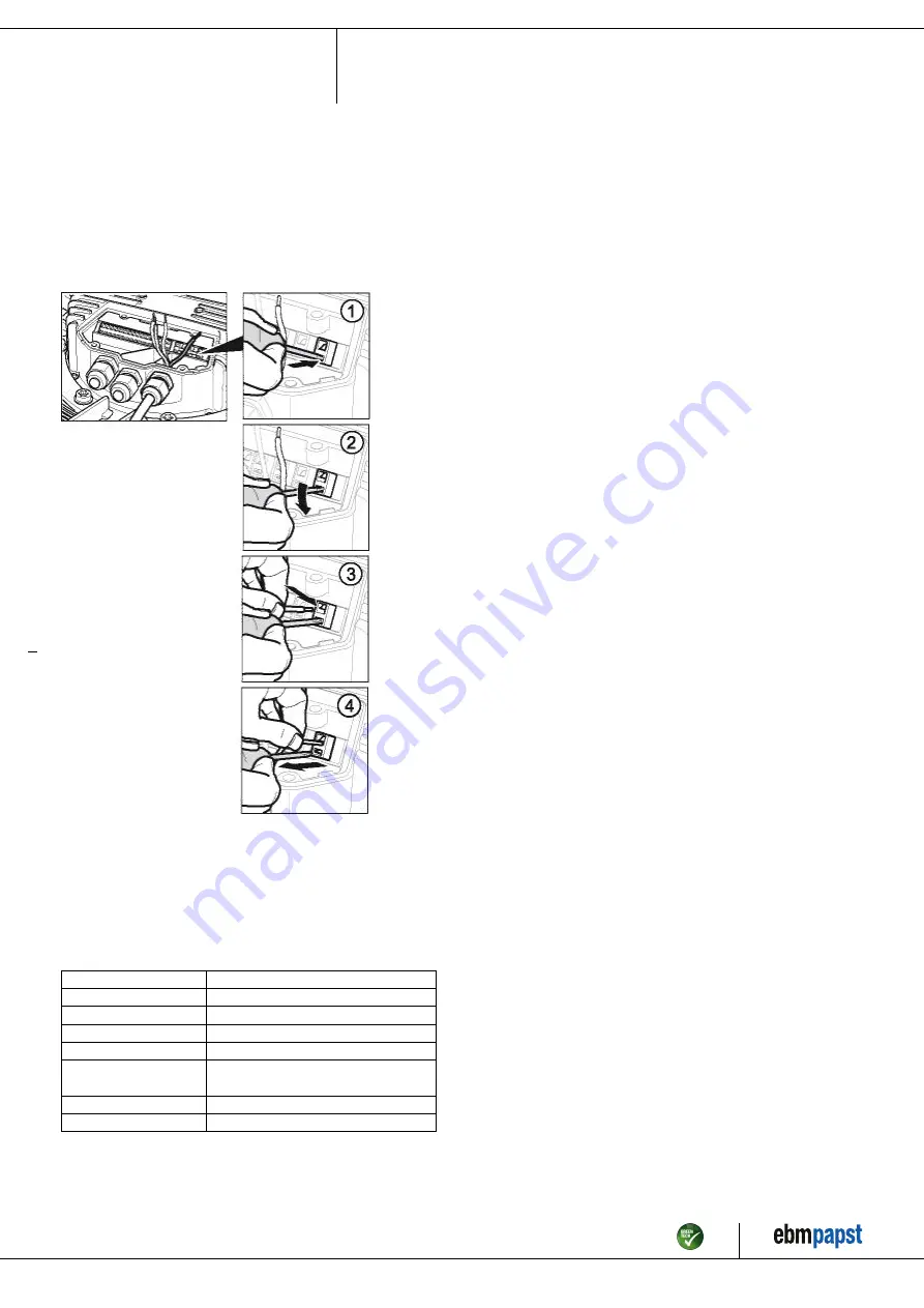 ebm-papst K3G450-AQ06-03 Operating Instructions Manual Download Page 8