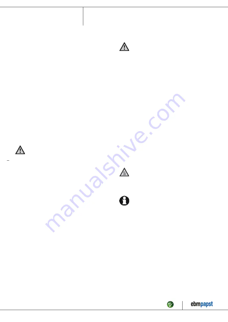 ebm-papst R3G140-AA17-01 Operating Instructions Manual Download Page 2