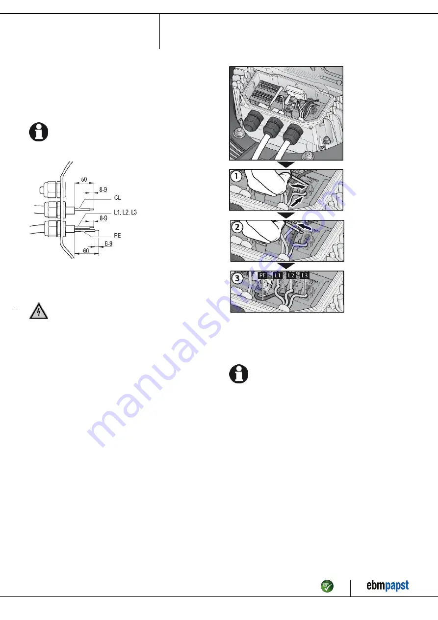 ebm-papst R3G450-AY86-01 Operating Instructions Manual Download Page 8