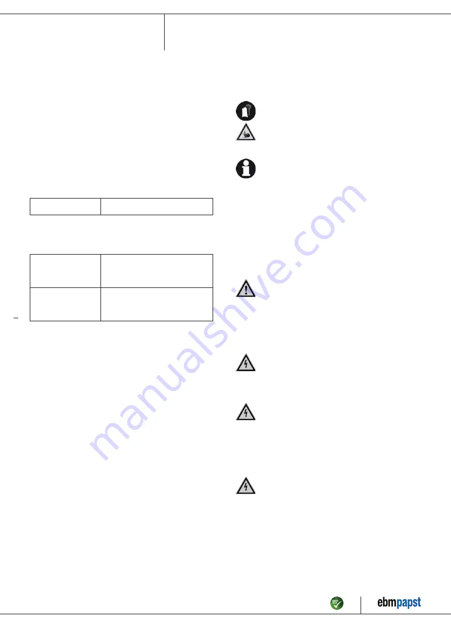 ebm-papst S3G400-ZF03-01 Operating Instructions Manual Download Page 7