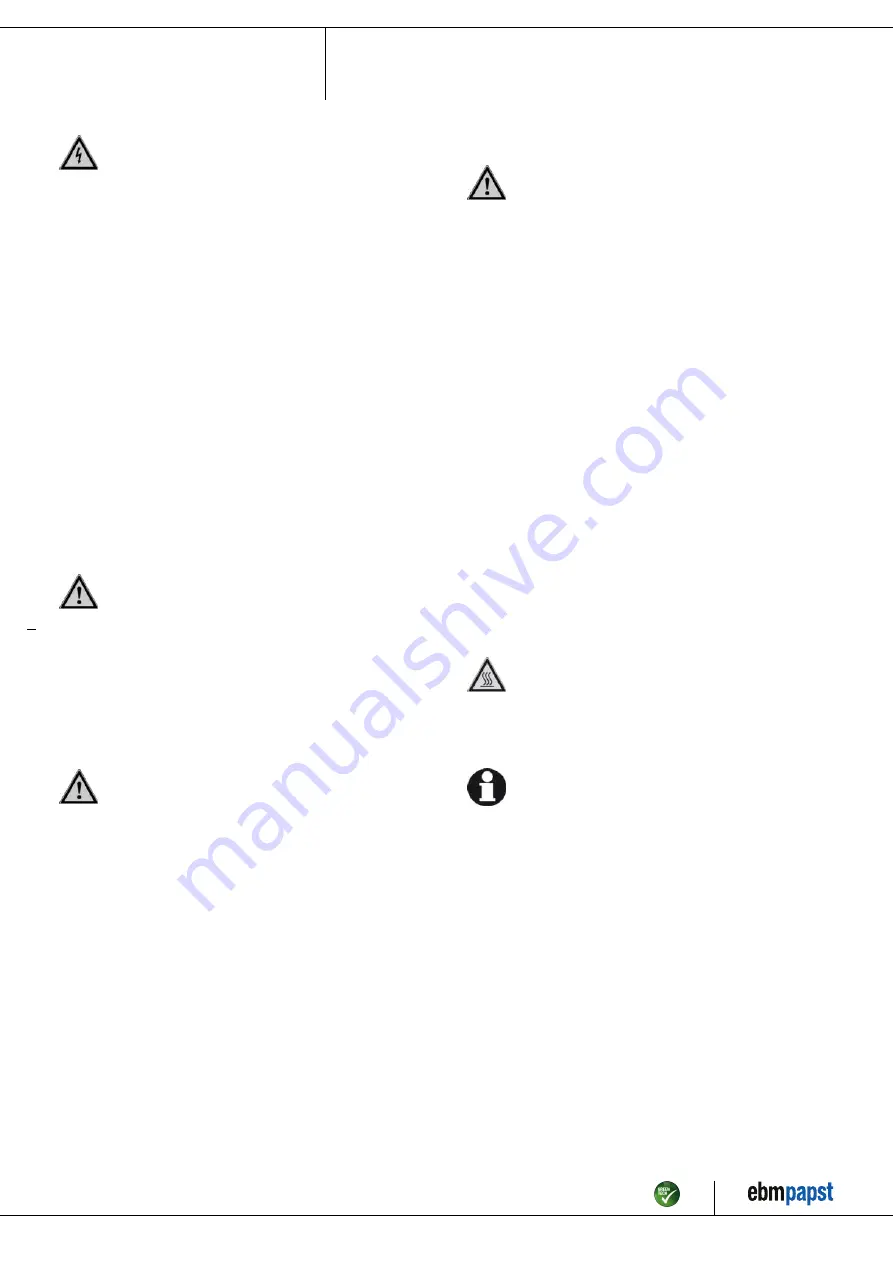 ebm-papst S3G500-ZM03-I1 Operating Instructions Manual Download Page 2