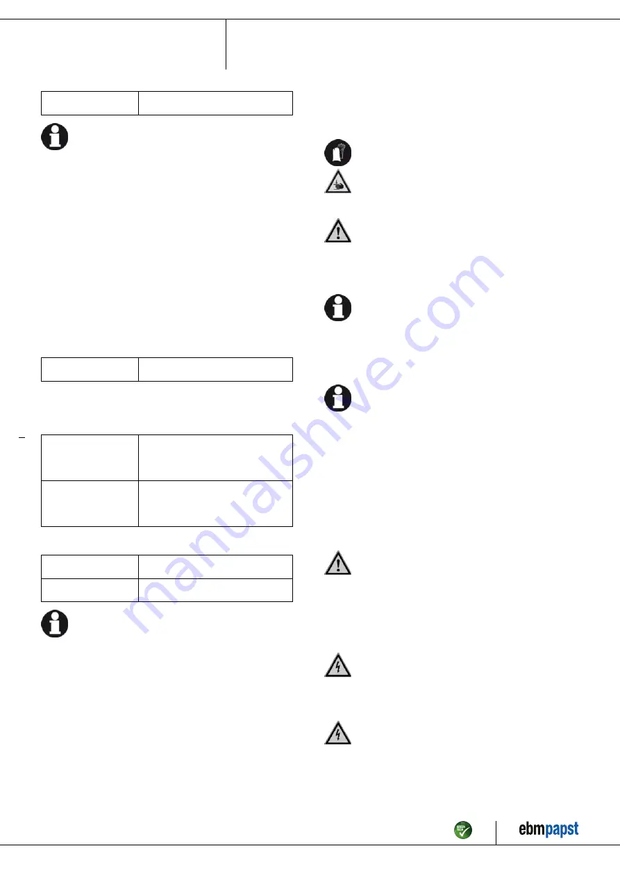 ebm-papst S3G800-BT21-01 Operating Instructions Manual Download Page 6