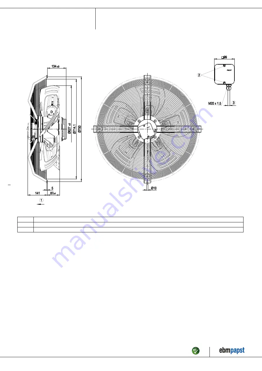 ebm-papst S4D630-AD01-01 Скачать руководство пользователя страница 4