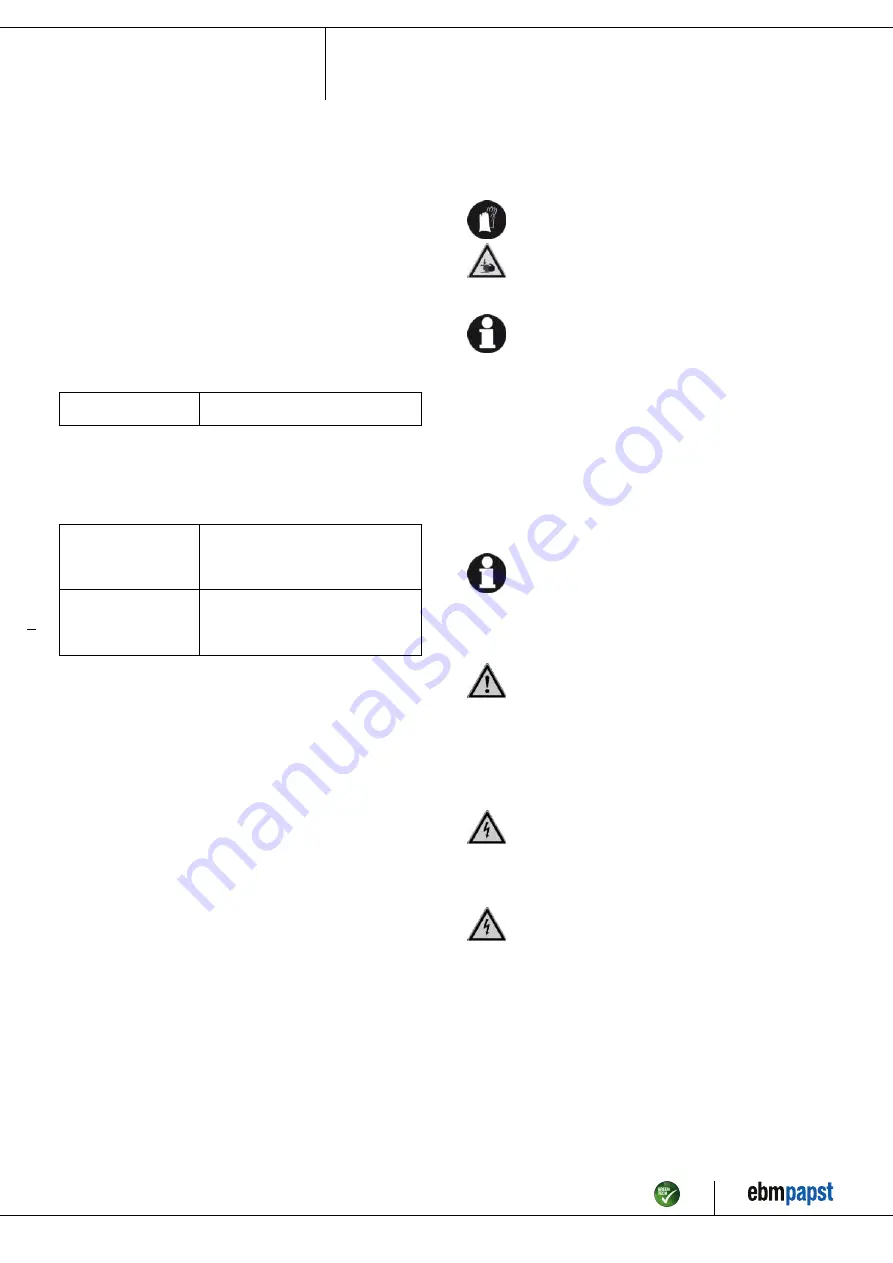 ebm-papst S4E350-AN02-41 Operating Instructions Manual Download Page 6