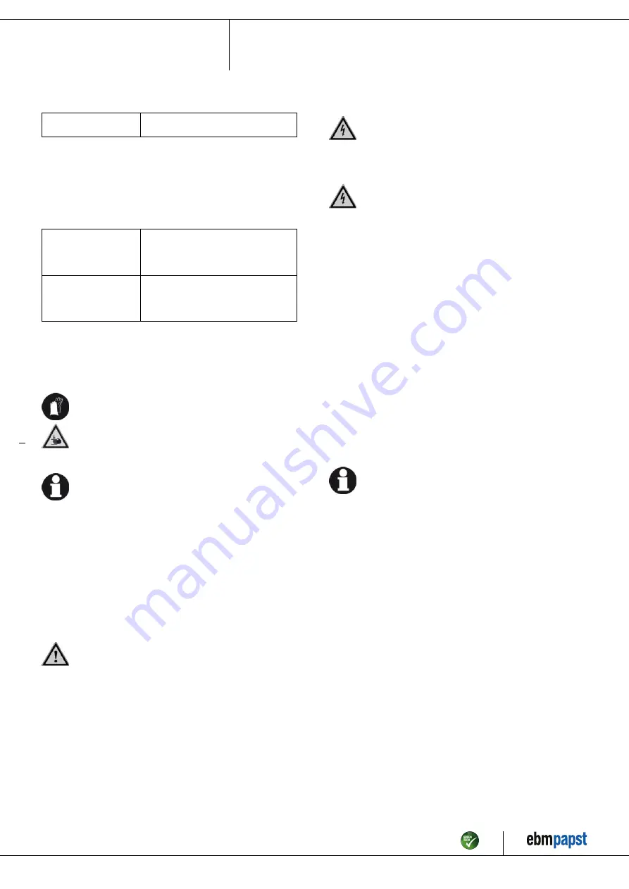 ebm-papst S4E350-BA06-02 Operating Instructions Manual Download Page 6