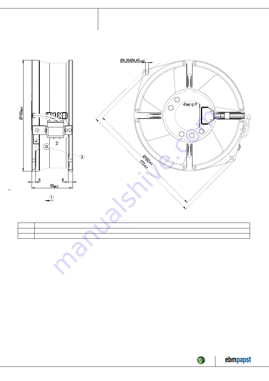 ebm-papst W2S130-AA03-44 Operating Instructions Manual Download Page 4