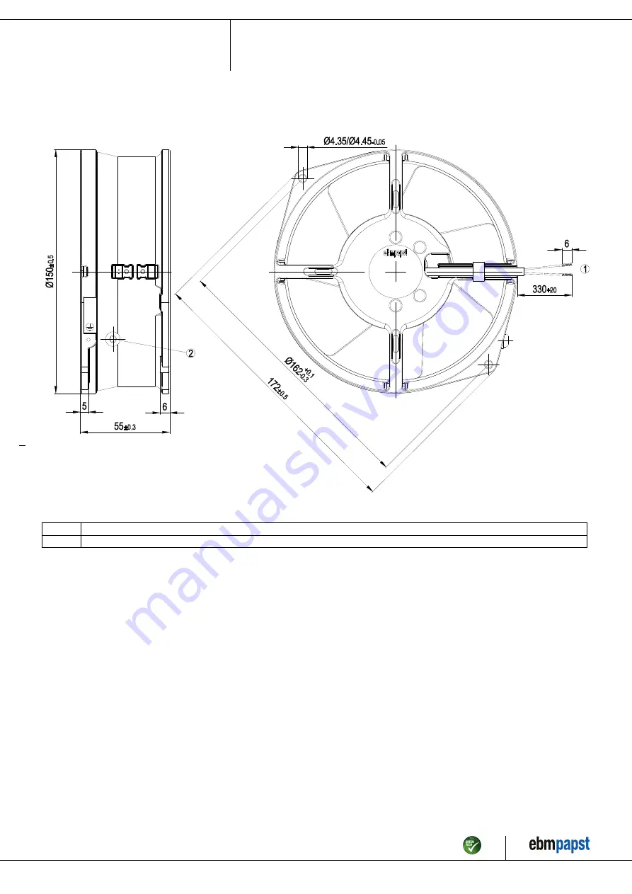 ebm-papst W2S130-AA25-97 Скачать руководство пользователя страница 4