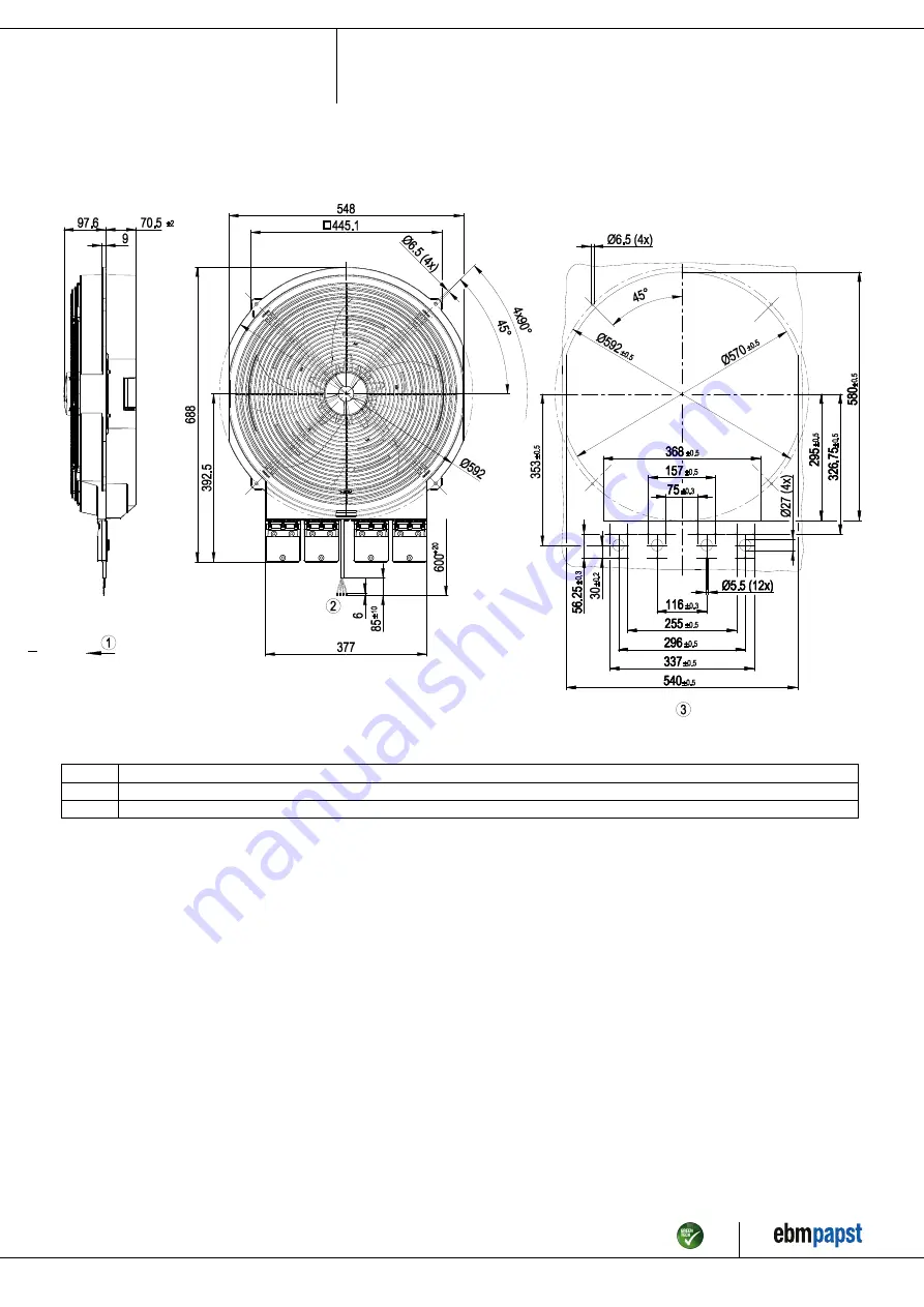 ebm-papst W4E450-TP01-30 Скачать руководство пользователя страница 4