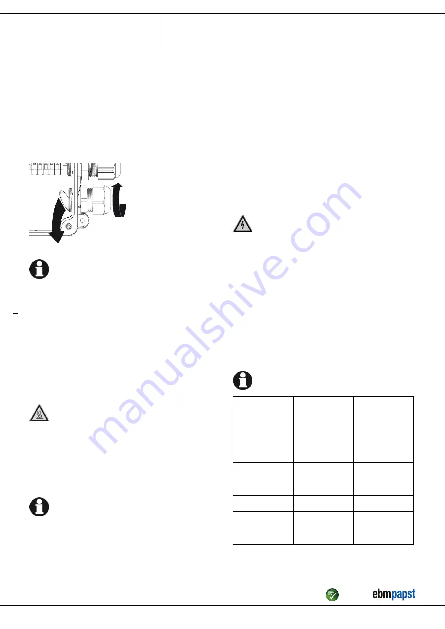 ebm-papst W8D630-KN01-01 Operating Instructions Manual Download Page 11