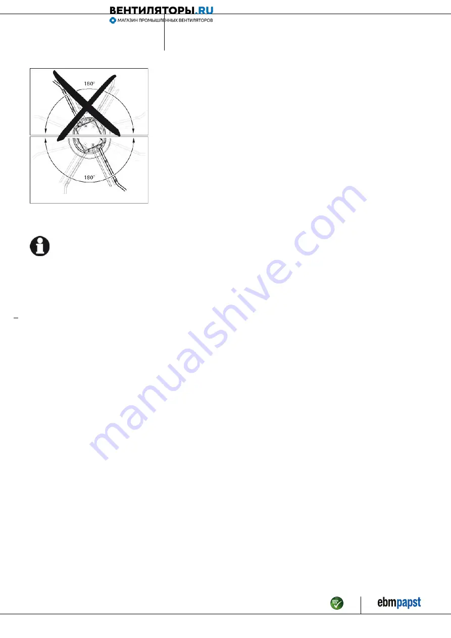 ebm-papst W8D800-GD01-01 Operating Instructions Manual Download Page 8