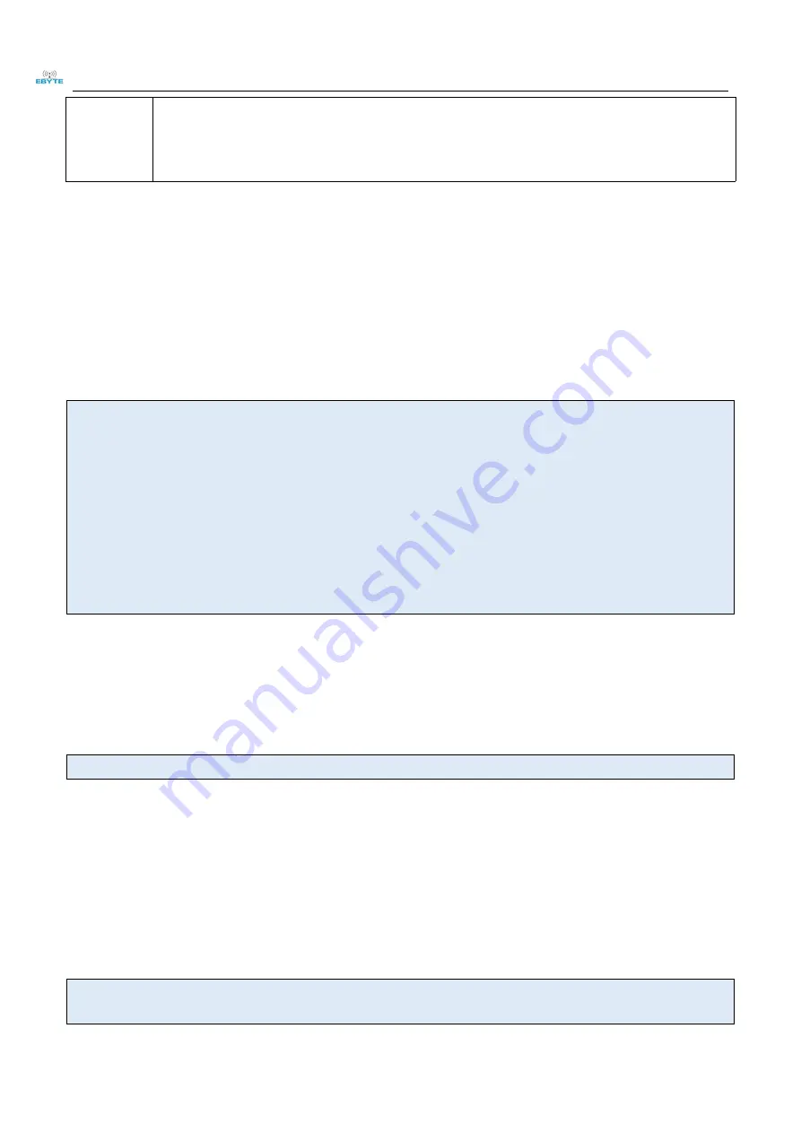 Ebyte E103-W07 User Manual Download Page 31