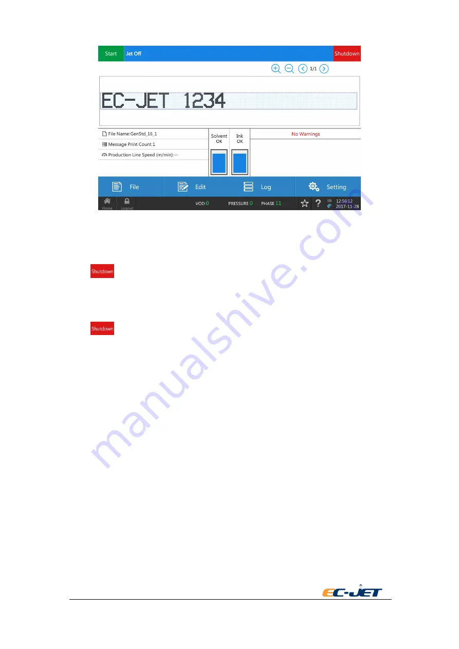 EC-PACK EC-JET 2000 Manual Download Page 23