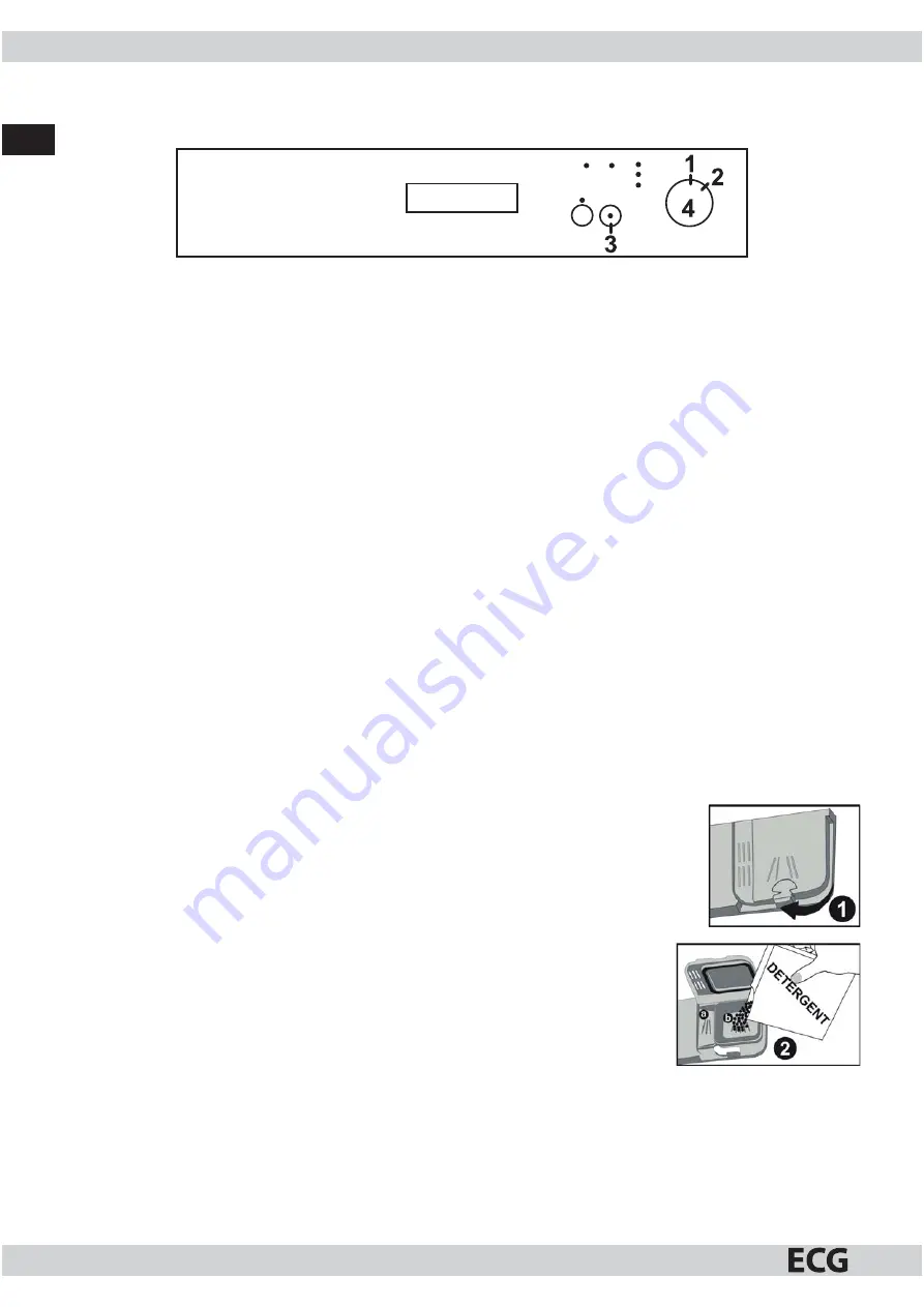 ECG EDF 6023 WA++ Instruction Manual Download Page 10