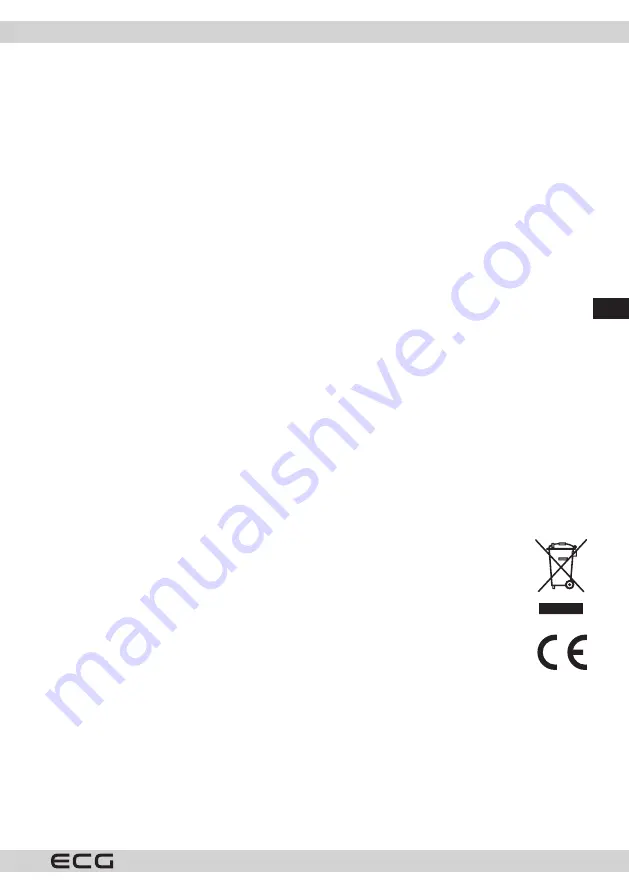 ECG KT 12 Instruction Manual Download Page 29