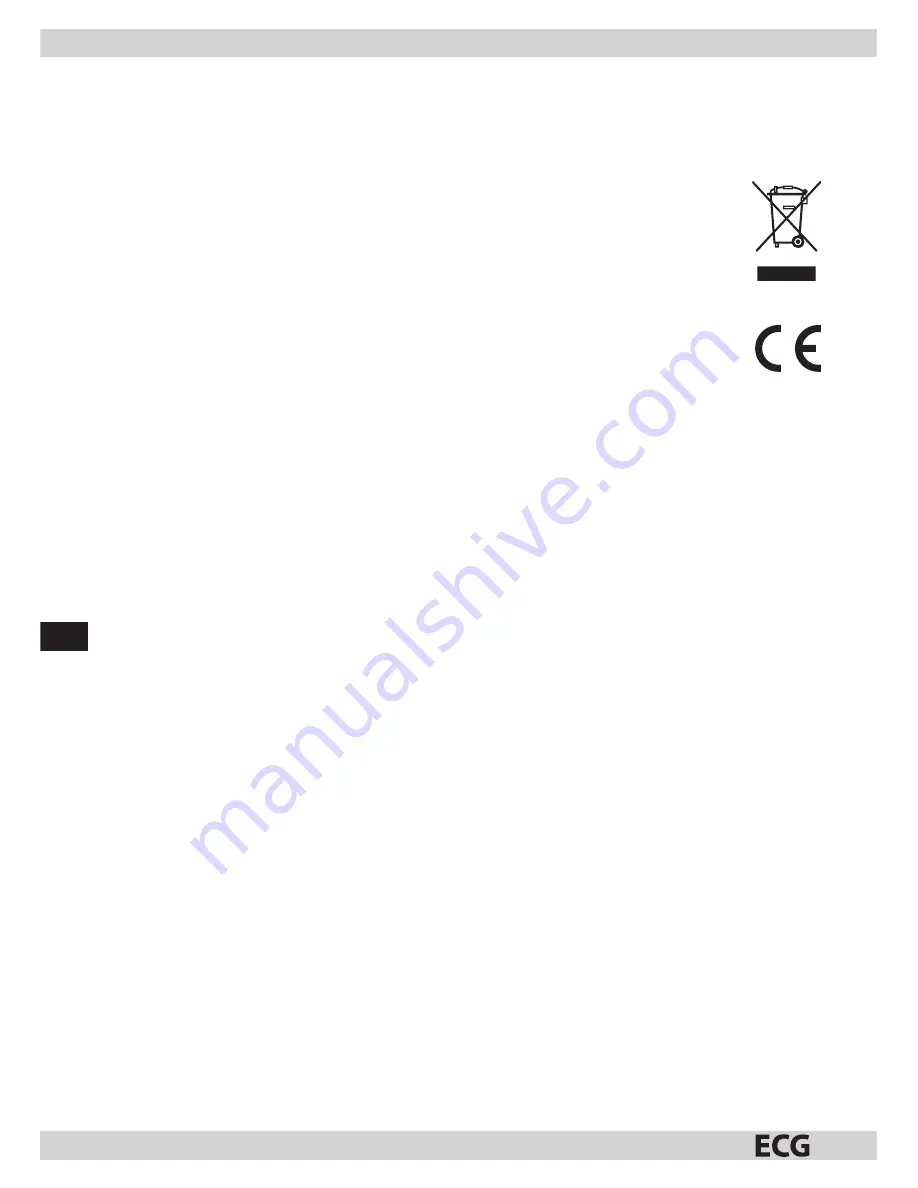 ECG MTD 205 GSS Instruction Manual Download Page 32