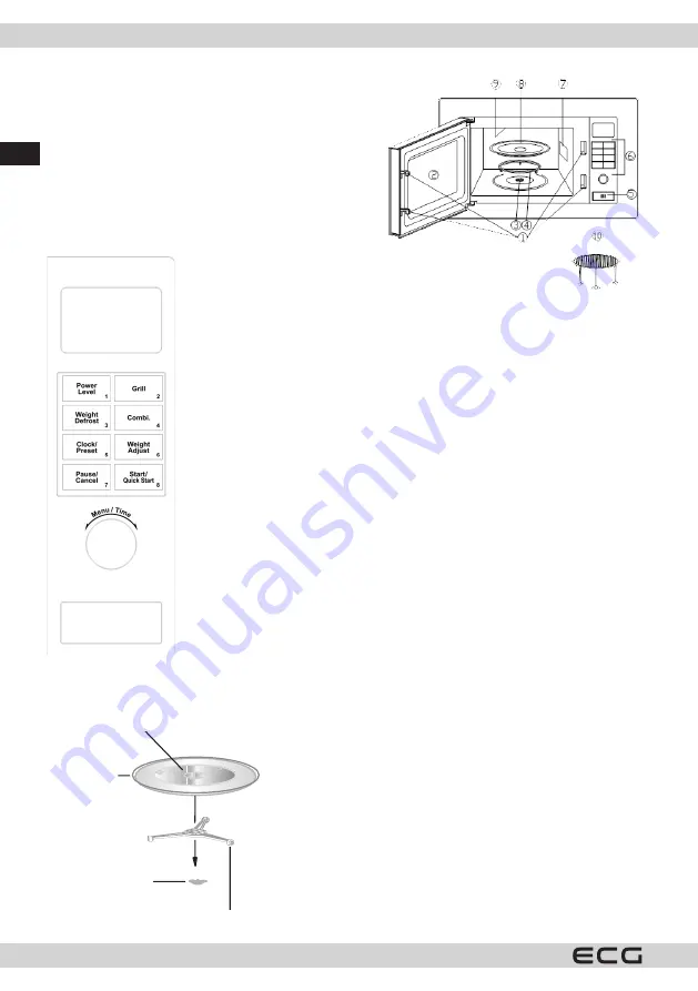 ECG MTD 2080 VGSS Скачать руководство пользователя страница 22