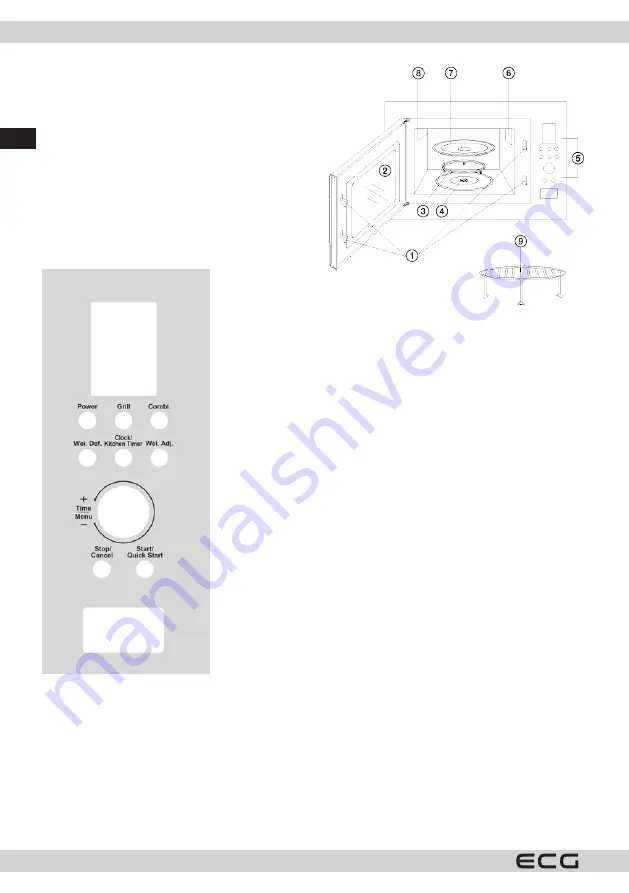 ECG MTD 2390 VGSS Скачать руководство пользователя страница 22