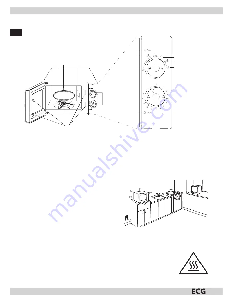 ECG MTM 1701 B Operating Manual Download Page 6