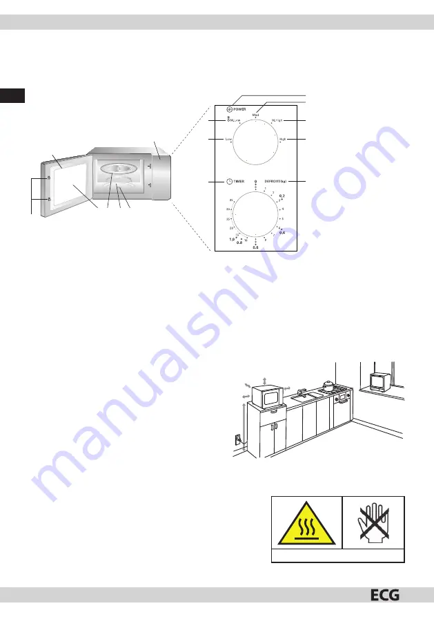 ECG MTM 2003 W Instruction Manual Download Page 12