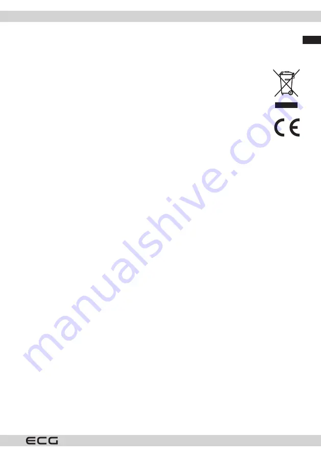 ECG MTM 2070 W Instruction Manual Download Page 11