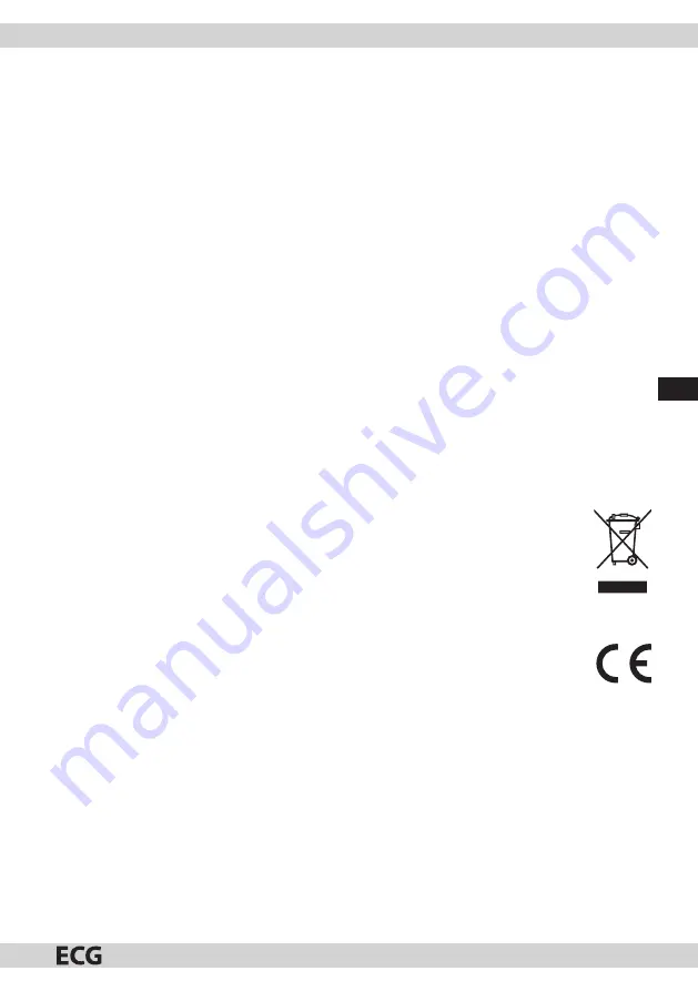 ECG RK 1045 ST Instruction Manual Download Page 11