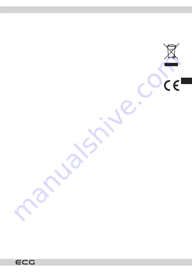 ECG RS 5011 Instruction Manual Download Page 29