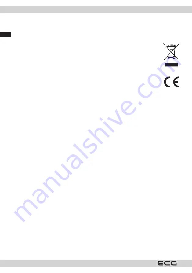 ECG RSM 4052 Instruction Manual Download Page 14