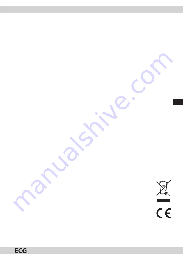 ECG S 169 Instruction Manual Download Page 17