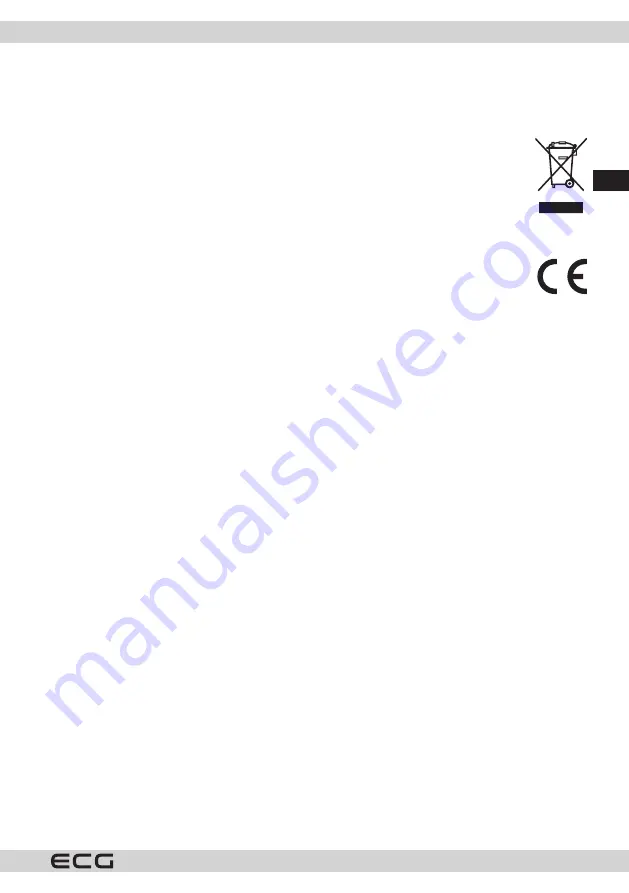 ECG SO 570 Instruction Manual Download Page 25