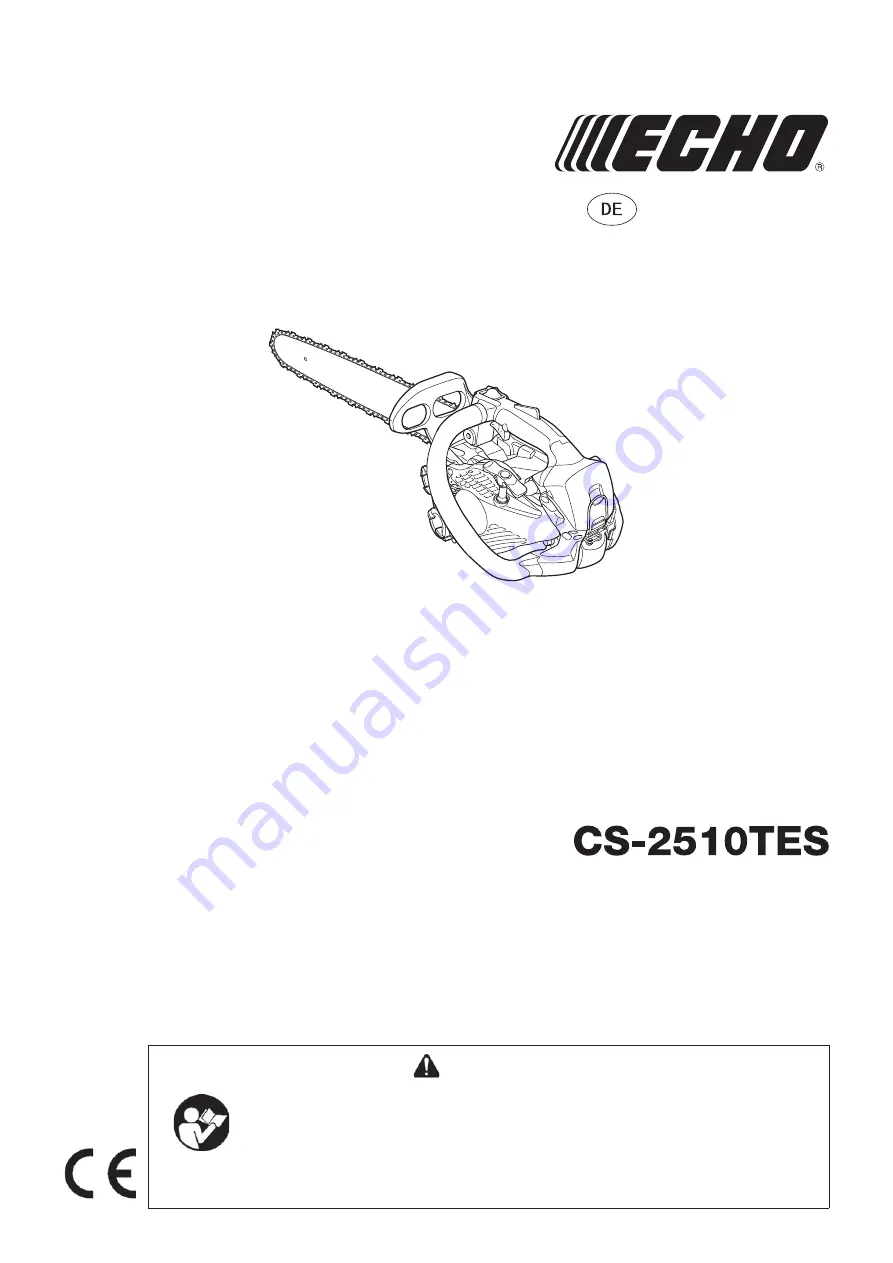 Echo CS-2510TES Скачать руководство пользователя страница 77